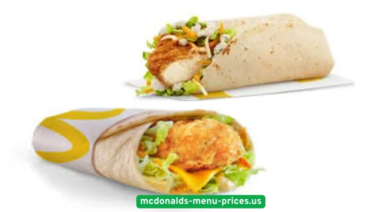 mcdonald's snack wrap