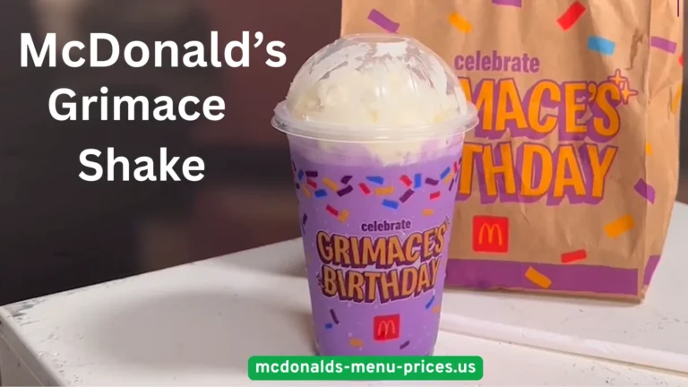 mcdonald's grimace shake