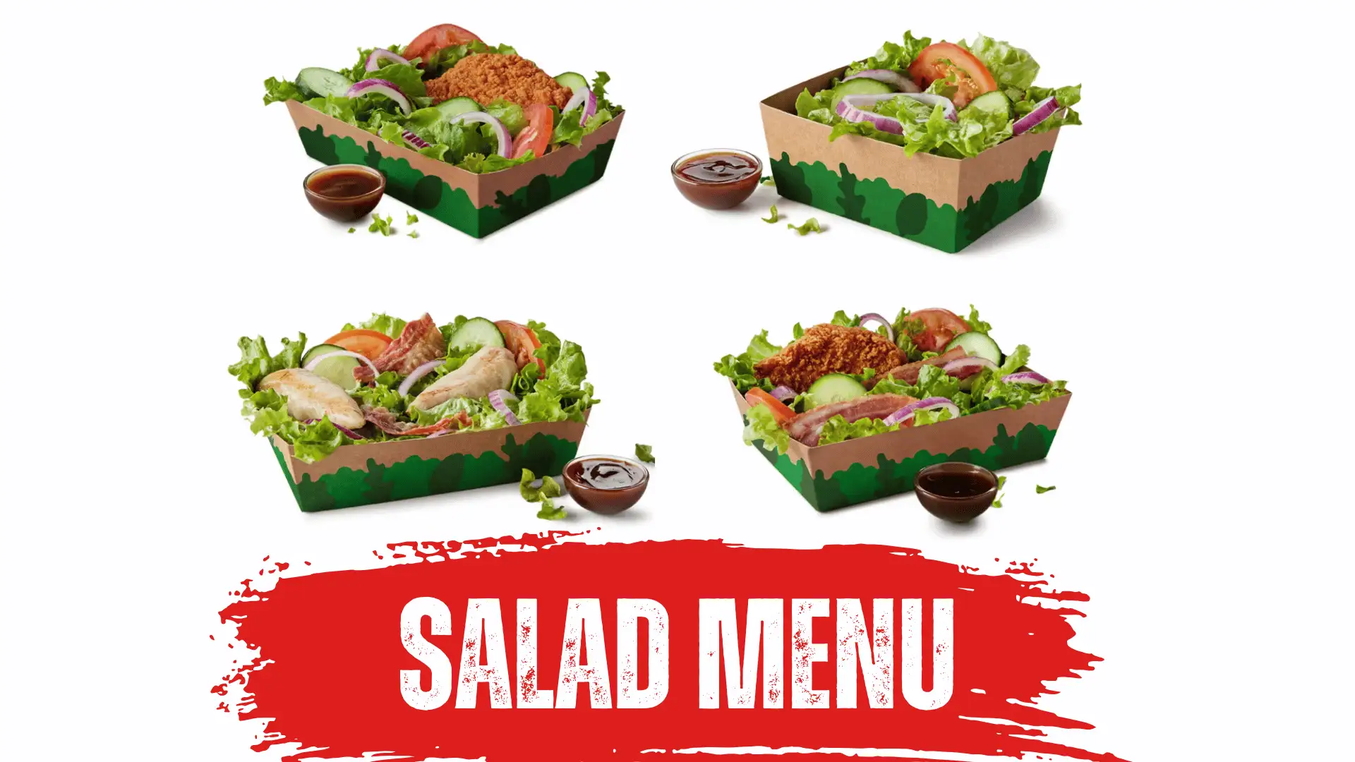 McDonald’s Salad Menu: Fresh Choices with Prices & Calories 1 McDonald’s Salad Menu
