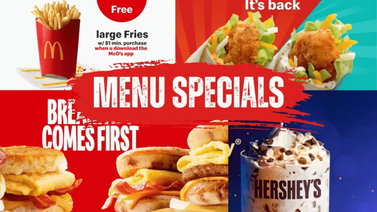 McDonald’s Menu Specials: The Best Deals to Save Money Now (August 2025) 2 McDonald’s Menu Specials